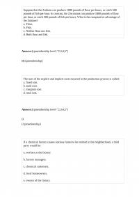 MicroEconomic 637 Quiz 1