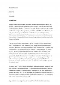 Othello Essay