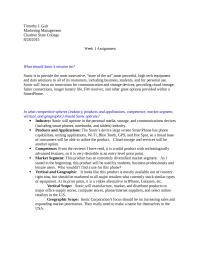 Week 1 Assignment Chadron MKTG 630