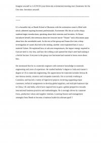 School Essay Imagine yourself at