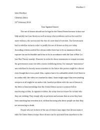 Case Against Drones