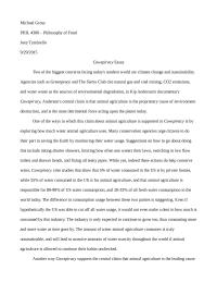 Cowspiracy Essay