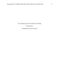 Assistive Technology