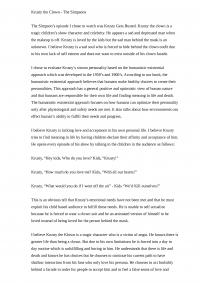 Krusty the Clown – television star cross examination