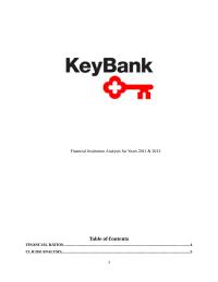 Key Bank Economic Analysis