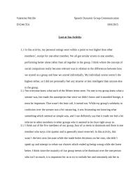 Group Communication Activity A