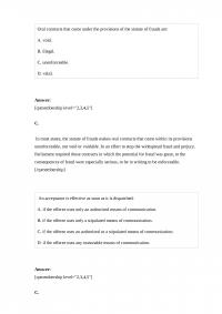 LAW 846 Quiz 3
