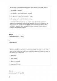 LAW 585 Test 2