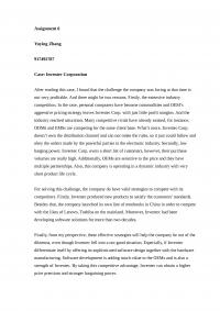 Case: Inventec Corporation
