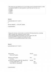 Accounting 134 Quiz 2