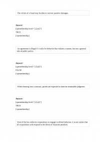 JD 694 Quiz 3