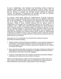 US Corporate Governance