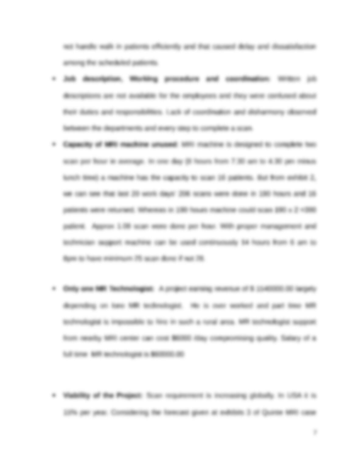 Quinte mri essay example 02 image