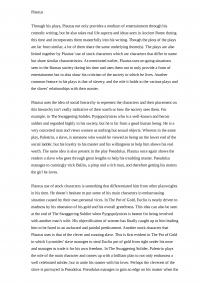 History: Plautus Essay