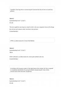 OPMT 612 Test 1