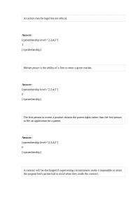 LAW 693 Test 1