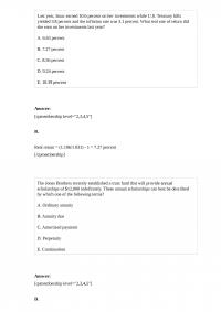 FIN 645 Quiz