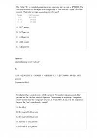 FIN 223 Quiz