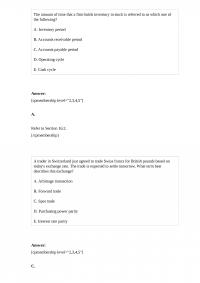 FIN 822 Quiz