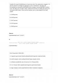 FIN 721 Quiz 2 Franklin Oil