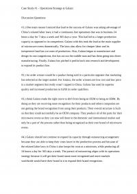 Case Study #1 – Galanz