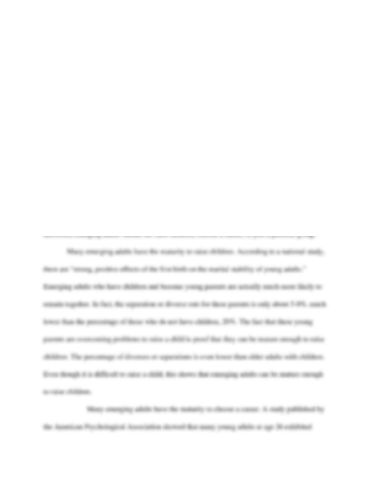 Parvana emergine maturity essay picture