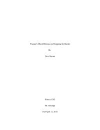 Truman's Moral Dilemma