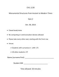 Hkust Civil1130 Quiz 2 With Solution