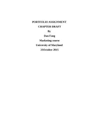 Essay on Marketing