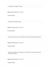Business 391 Homework