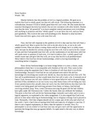 The Problem of Evil
