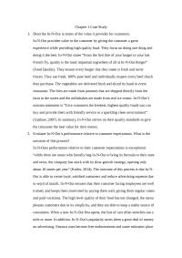 In-N-Out Case Study
