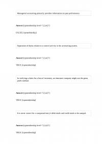 Acc 691 Final Managerial