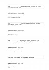 LAW 741 Quiz 3