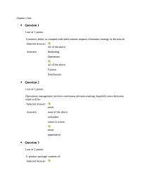Operations MGMT