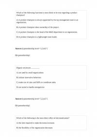 BUS 530 Quiz