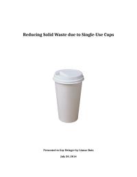 Reducing Solid Waste
