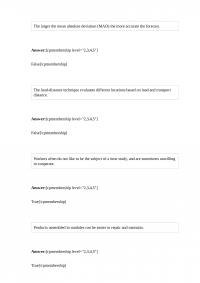 Operation Management 545 Midterm 2