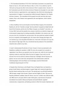 History 1 17th AmendmentAmendment