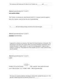 Business 263 Midterm