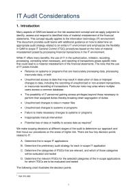 It Audit Cobit