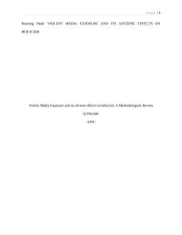 Literature review Page 1Running