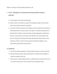 Principles of public speaking