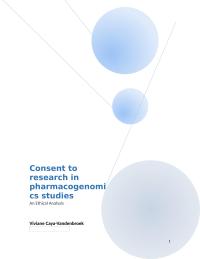 Pharmacogenomics and ethics