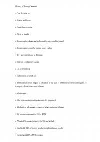 Energy Sources