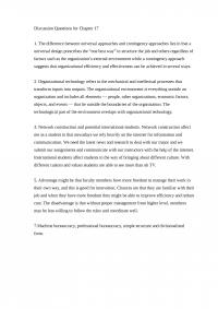 Organizational Behavior