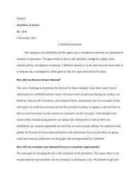 Littlefield Report