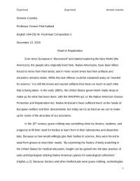 Repatriation of Native American artifacts and remains