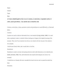 Create a detailed guide on how to use commas, semicolons, quotation marks, colons, and parentheses