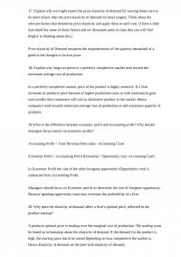 ECON 601 17 Explain why we might